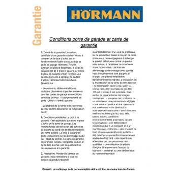 Porte de garage Latérale Coulissante - RAINURES L - Hörmann