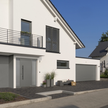 Hörmann - Porte d'entrée Aluminium - THERMOSAFE- MOTIF 871