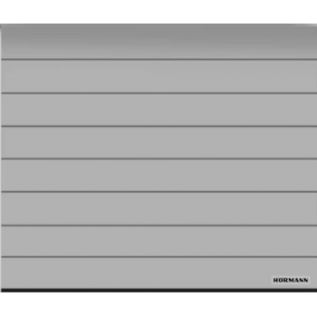 Porte de Garage Sectionnelle Motorisée - Rainures M lisse mat-Hormann-livrée