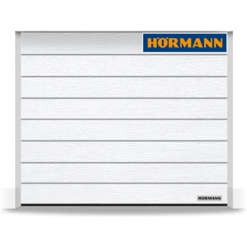 Porte de Garage - Bord de mer- Sectionnelle Motorisée - Rainures M-Hormann - livrée